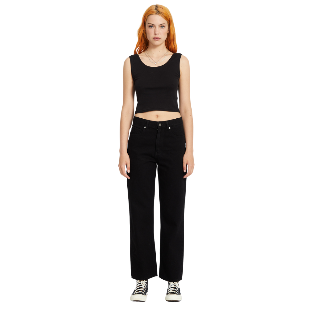 Volcom - Daddio Jean - Black - Baggy Fit Jeans