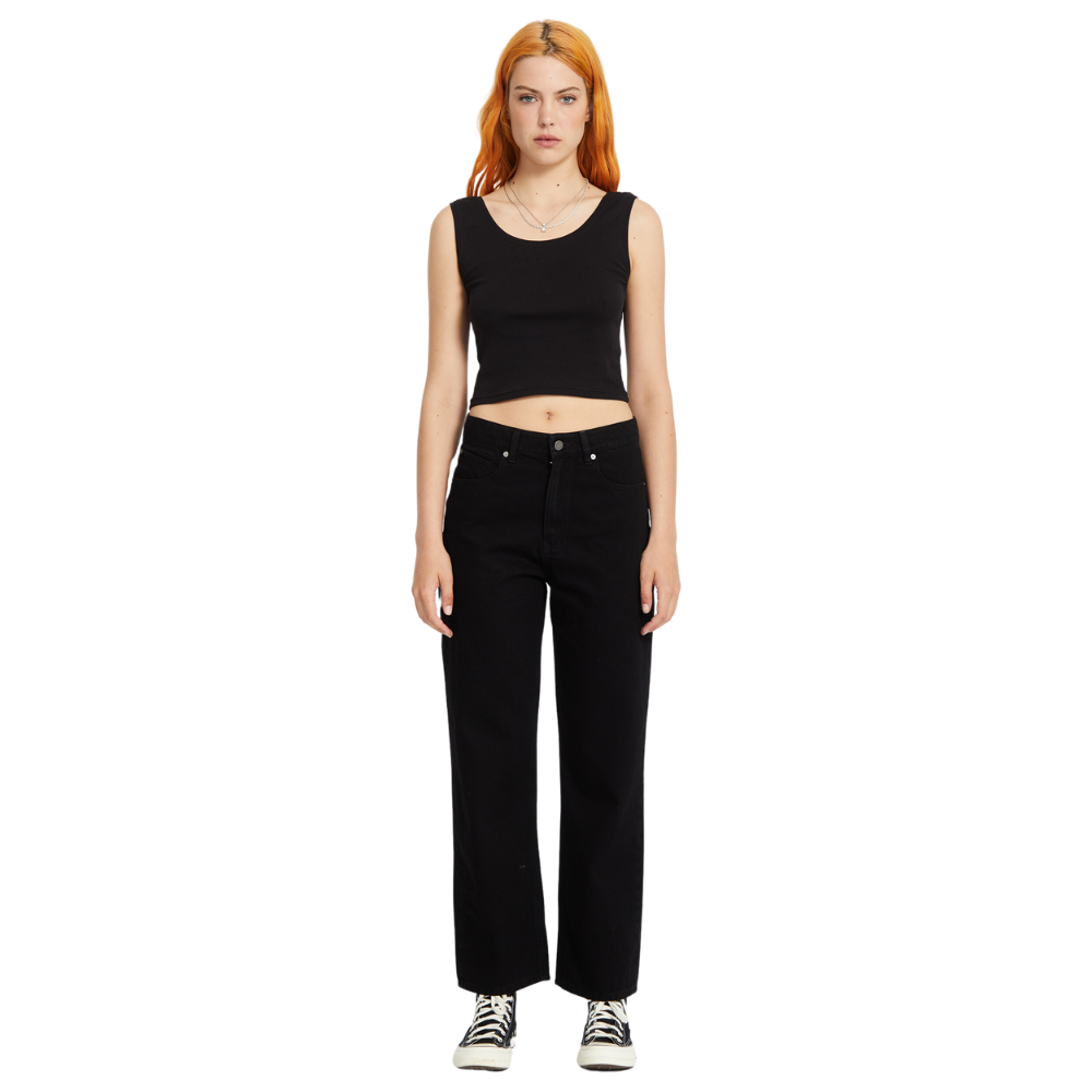 Volcom - Daddio Jean - Black - Baggy Fit Jeans