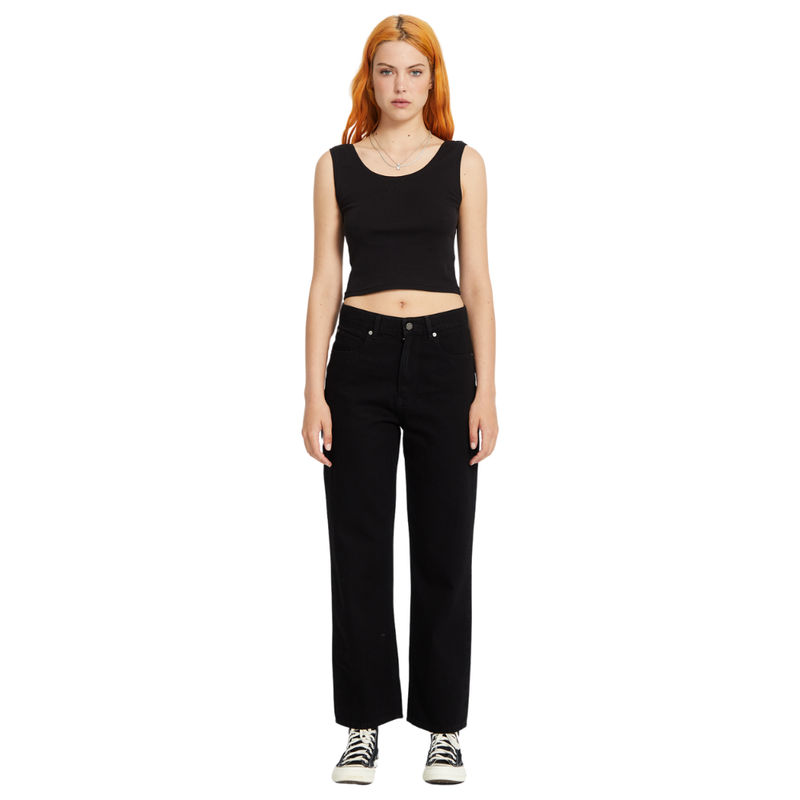 Volcom - Daddio Jean - Black - Baggy Fit Jeans