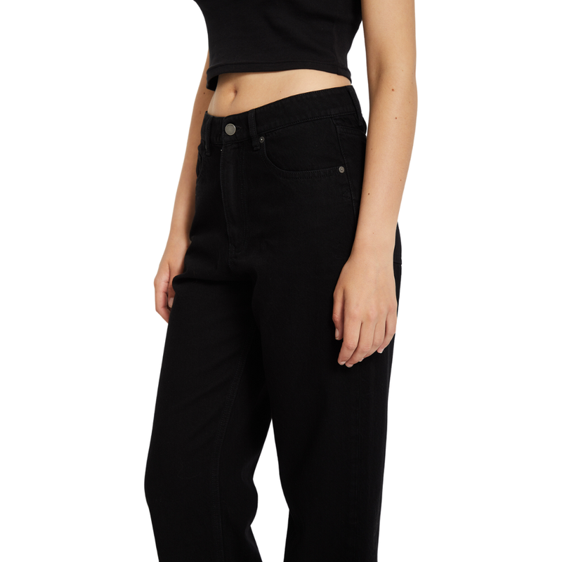 Volcom - Daddio Jean - Black - Baggy Fit Jeans