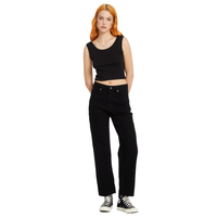 Volcom - Daddio Jean - Black - Baggy Fit Jeans