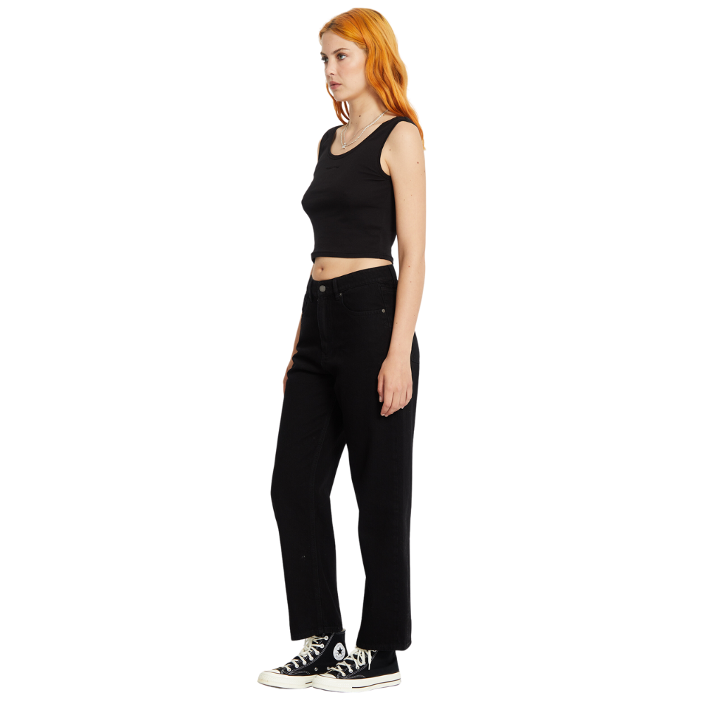 Volcom - Daddio Jean - Black - Baggy Fit Jeans