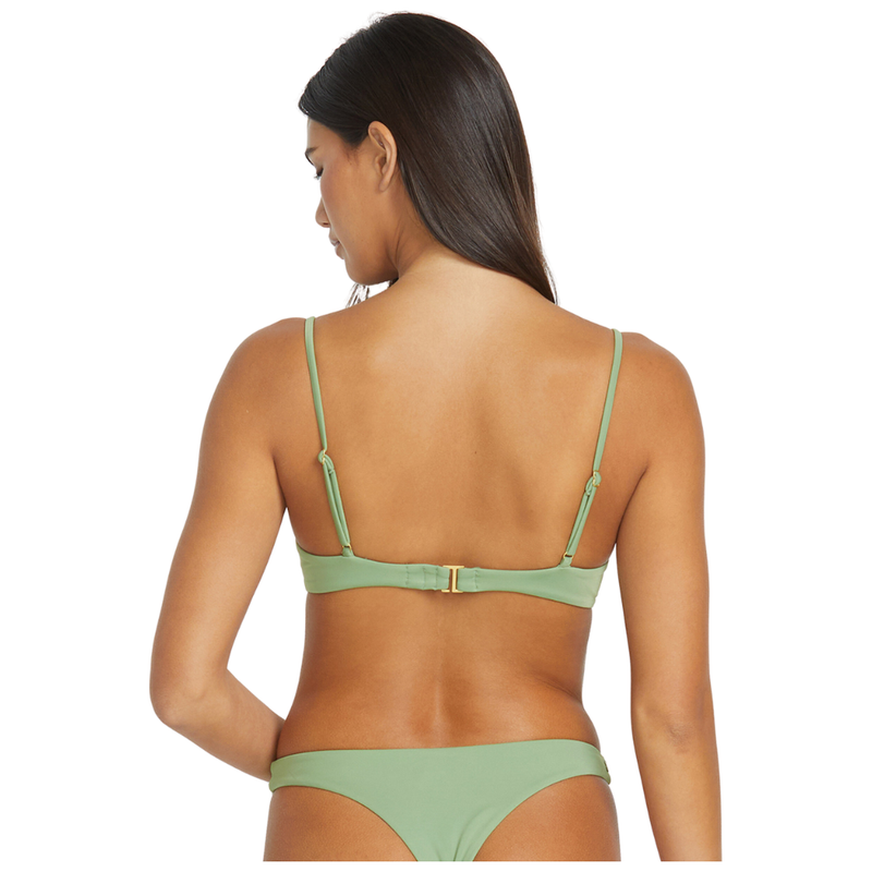 Volcom - Simply Seamless Demi Uwire - Grass Green - Bikini Top