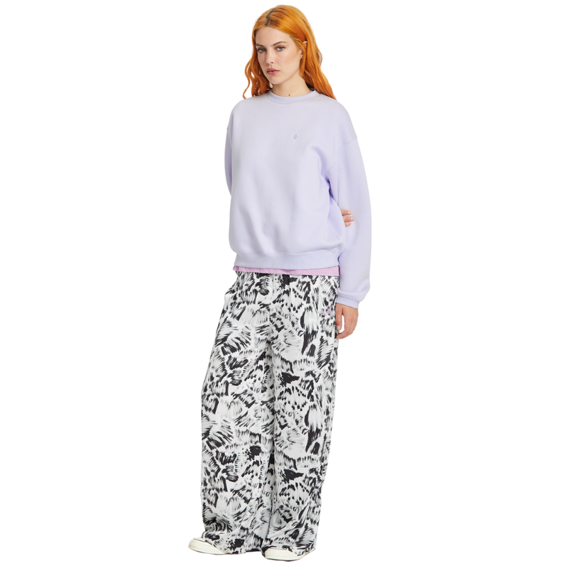 Volcom - Stone Heart Up Crew - Dusty Lavender - Crew Sweater