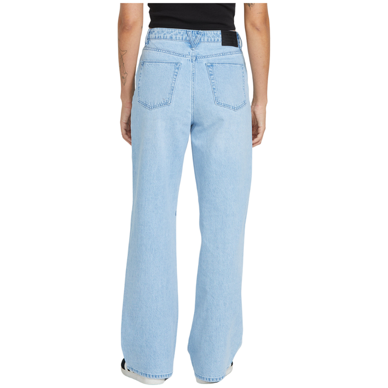 Volcom - Stoned BF Hirise - Blue Bird - Baggy Fit Jeans