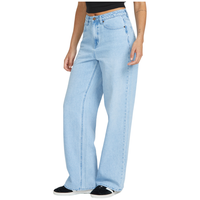 Volcom - Stoned BF Hirise - Blue Bird - Baggy Fit Jeans