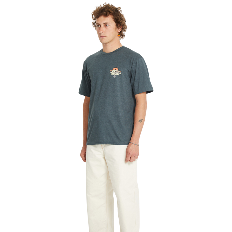 Volcom - Sure Thing HTH SST - Dark Slate - T-Shirt