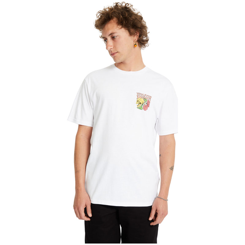 Volcom - Tooflow BSC SST - White - T-Shirt