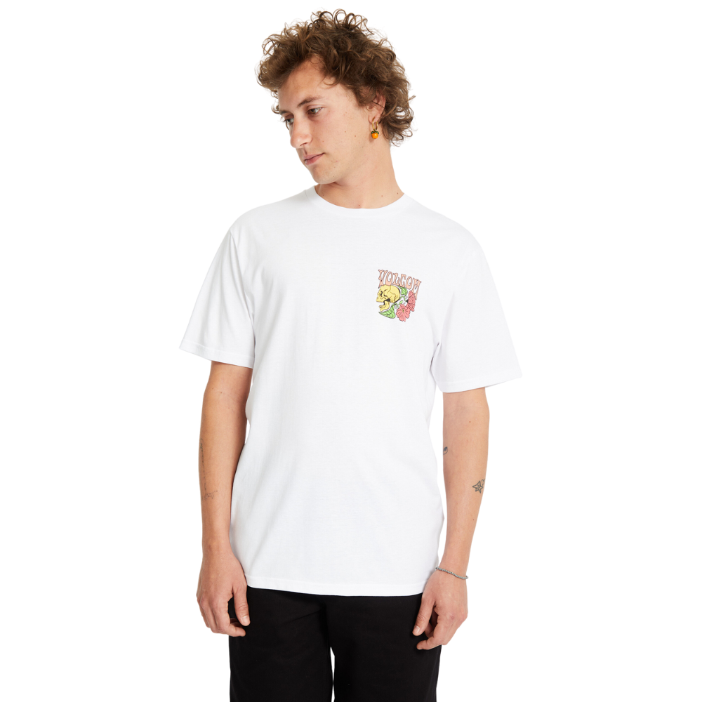Volcom - Tooflow BSC SST - White - T-Shirt