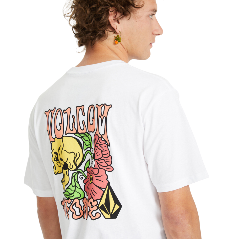 Volcom - Tooflow BSC SST - White - T-Shirt