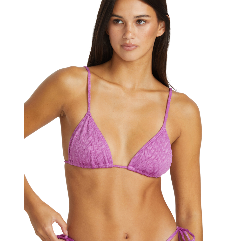 Volcom - V Baby Slide Tri - Iris Purple - Bikini Top