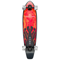 Globe - The All-Time - Red Flames - Longboard-Complete