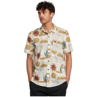 RVCA - Anytime SS - Natural - Kurzarmhemd