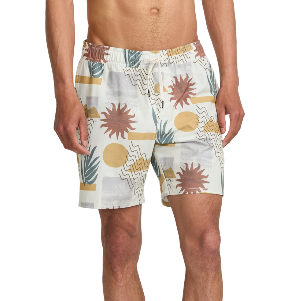 RVCA - Atlas Elastic 17 - Natural - Swimshort