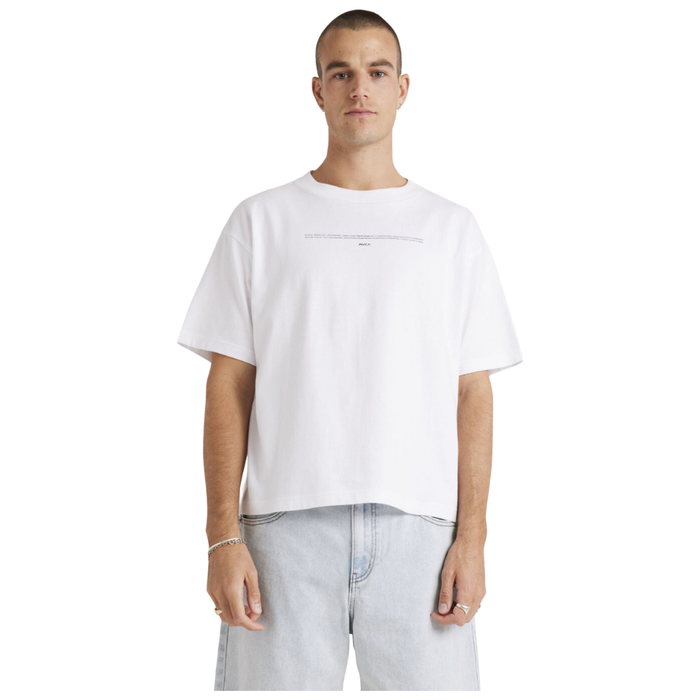 RVCA - Welcome SS Tee - White - T-Shirt