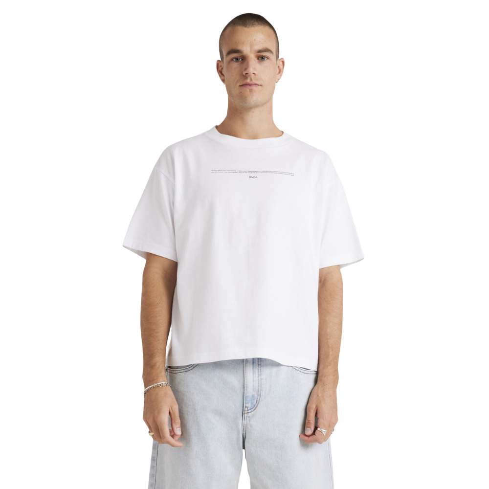 RVCA - Welcome SS Tee - White - T-Shirt