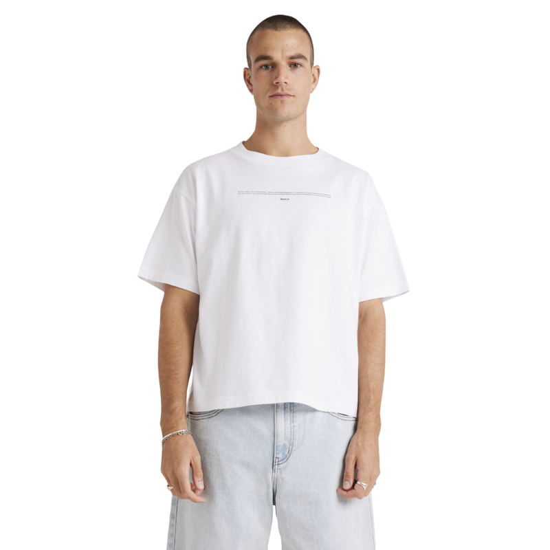 RVCA - Welcome SS Tee - White - T-Shirt
