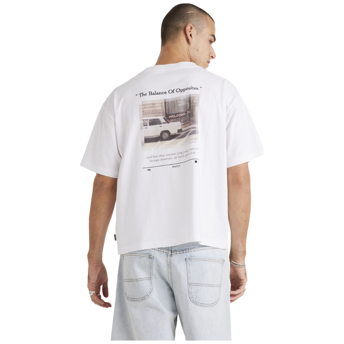 RVCA - Welcome SS Tee - White - T-Shirt