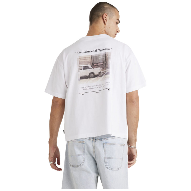 RVCA - Welcome SS Tee - White - T-Shirt