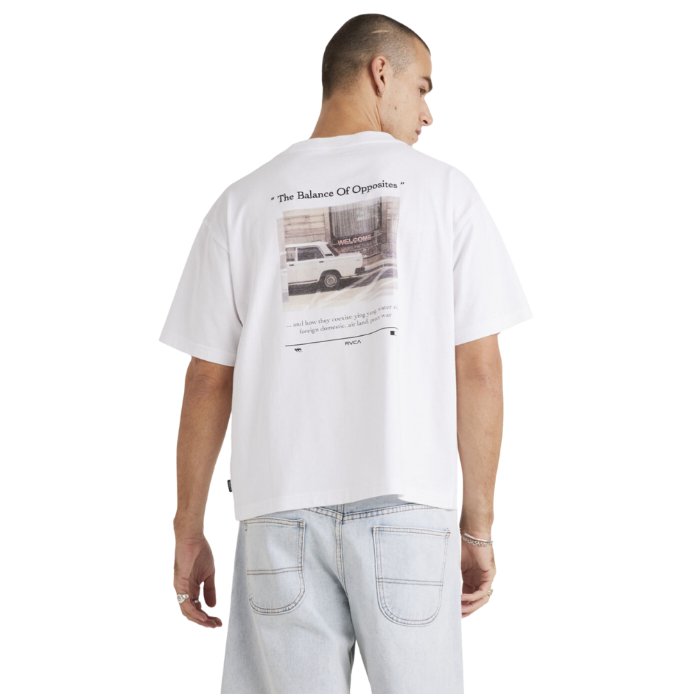 RVCA - Welcome SS Tee - White - T-Shirt