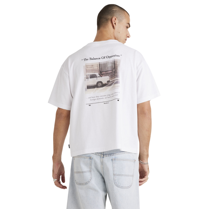 RVCA - Welcome SS Tee - White - T-Shirt