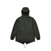 Rains - Fishtail Jacket W3 - Green - Regenjacke