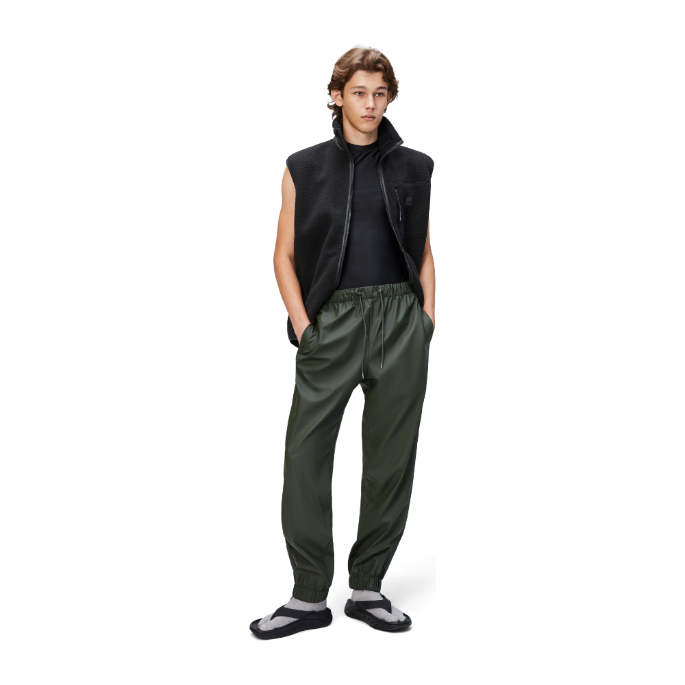 Rains - Rain Pants Regular W3 - Green - Regular Fit Pant