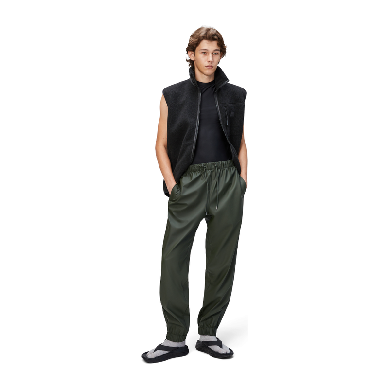 Rains - Rain Pants Regular W3 - Green - Regular Fit Pant