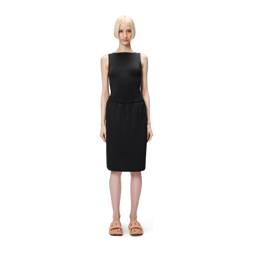 Rains - Sintra Fleece W Pencil Skirt - Black - Rock Kurz