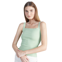 24Colours - Top - Green - Spaghetti Shirt