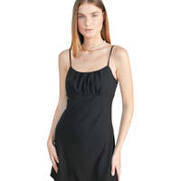 24Colours - Dress - Black - Kleid Kurz