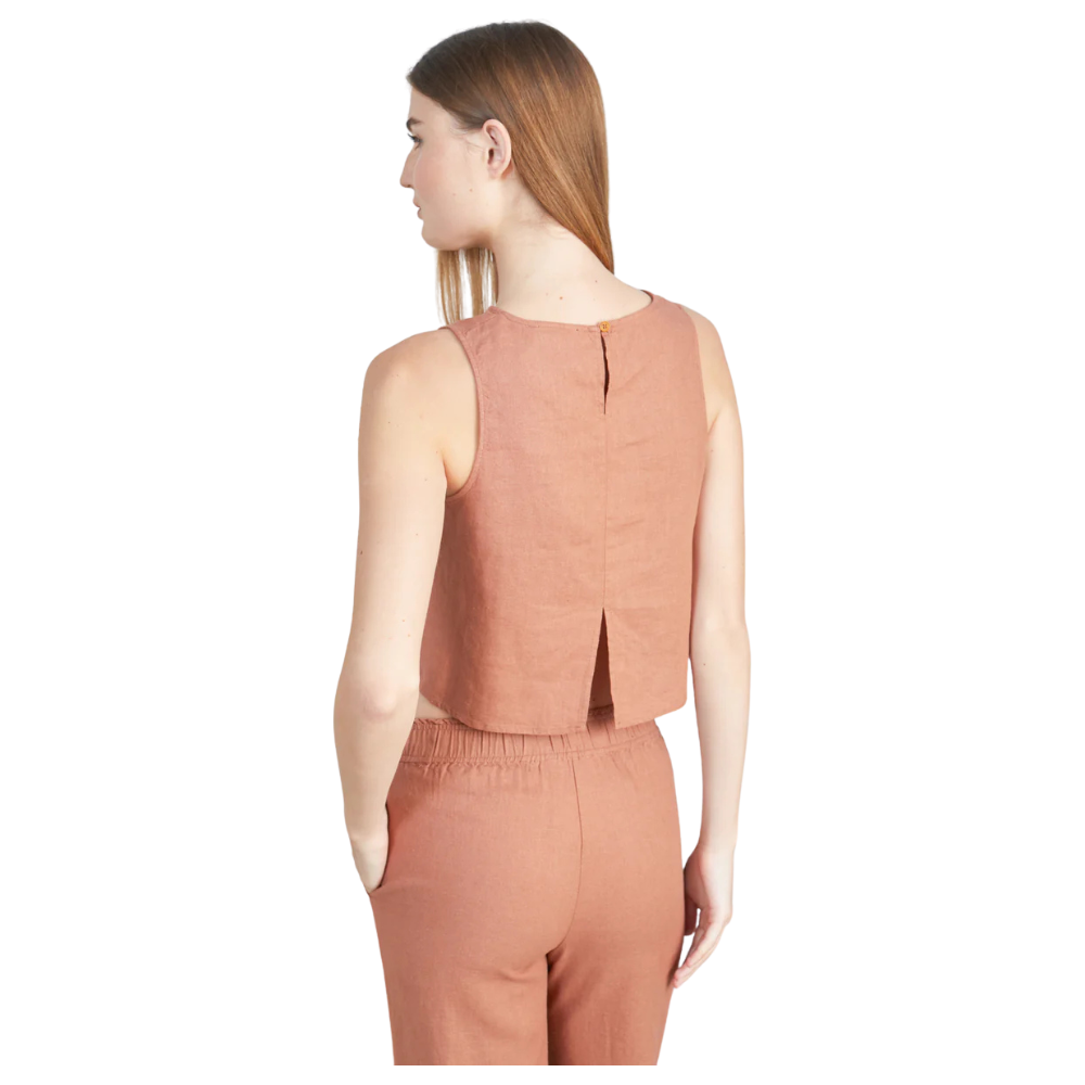 24Colours - Top - Rust - Crop Top