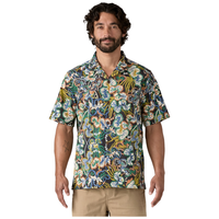 Patagonia - Ms Tidal Threads Camp Shirt - Undersea: Ink Black - Kurzarmhemd