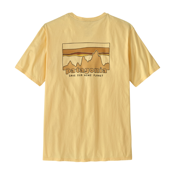 Patagonia - Ms 73 Skyline Organic T-Shirt - Buttercup Yellow - T-Shirt