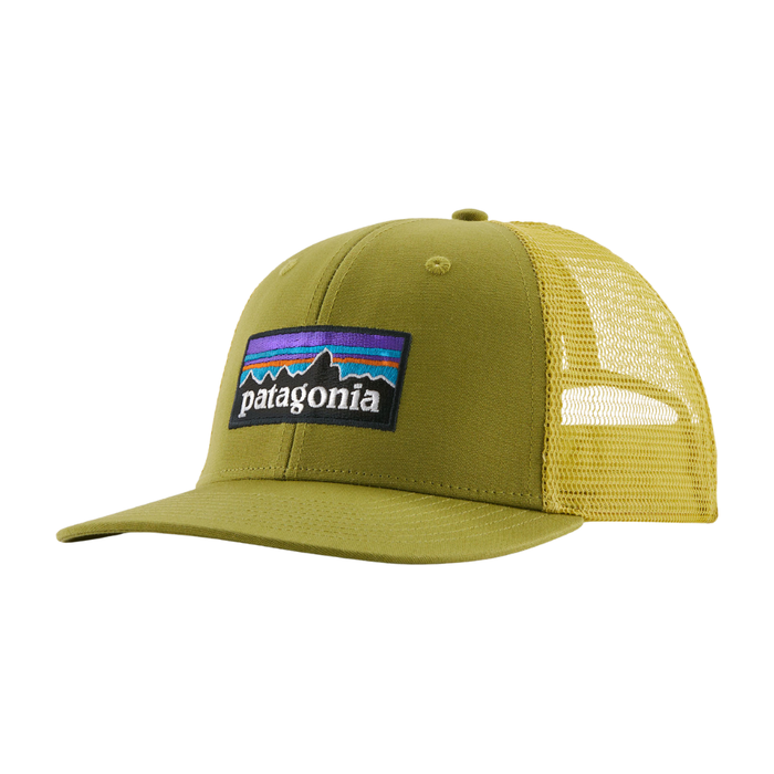 Patagonia - P-6 Logo Trucker Hat - Graze Green - Trucker Cap