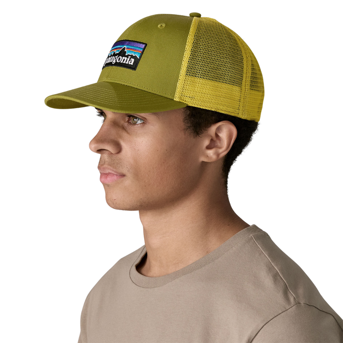 Patagonia - P-6 Logo Trucker Hat - Graze Green - Trucker Cap