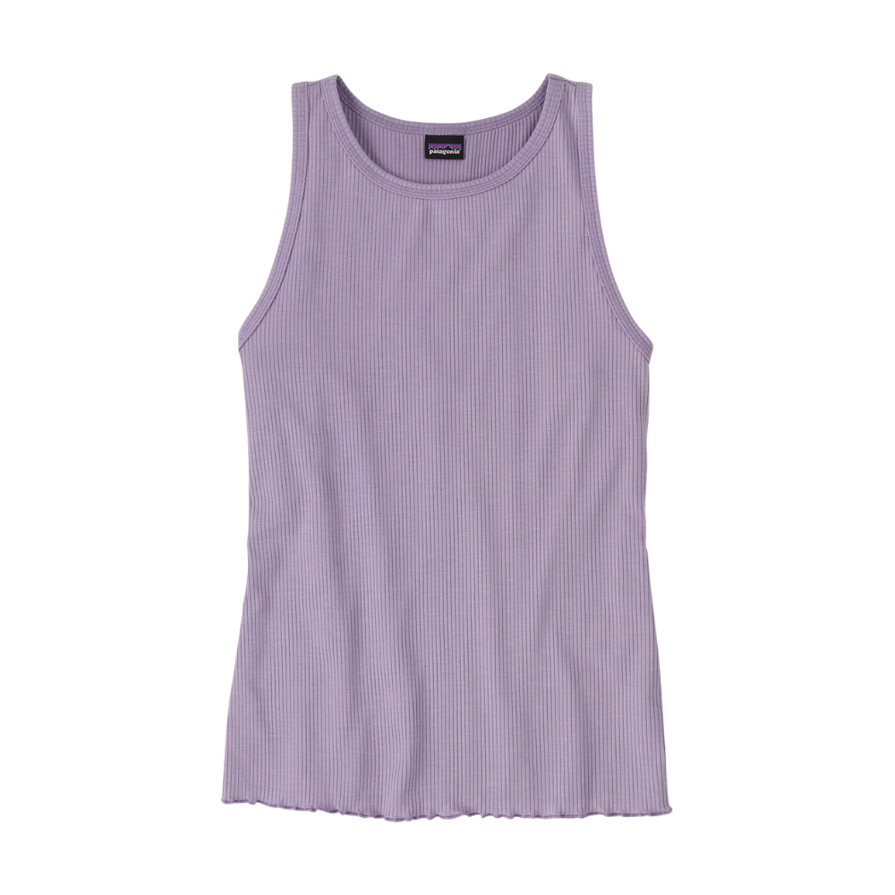Patagonia - Ws Rib Knit Tank - Concrete Purple - Tank Top