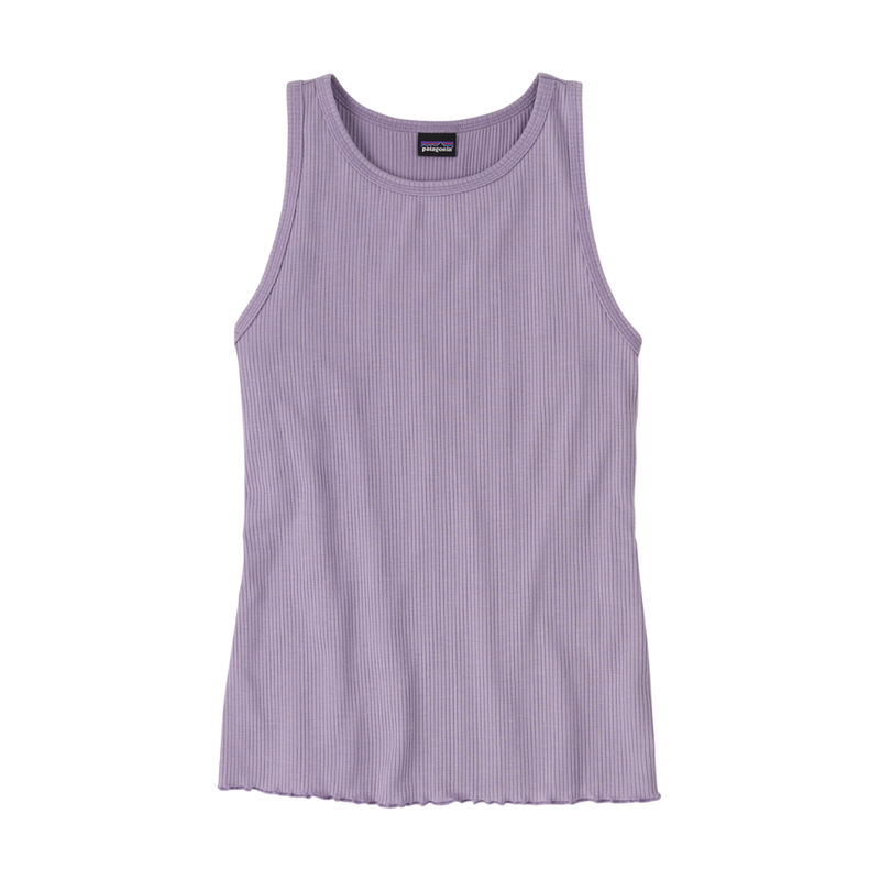 Patagonia - Ws Rib Knit Tank - Concrete Purple - Tank Top