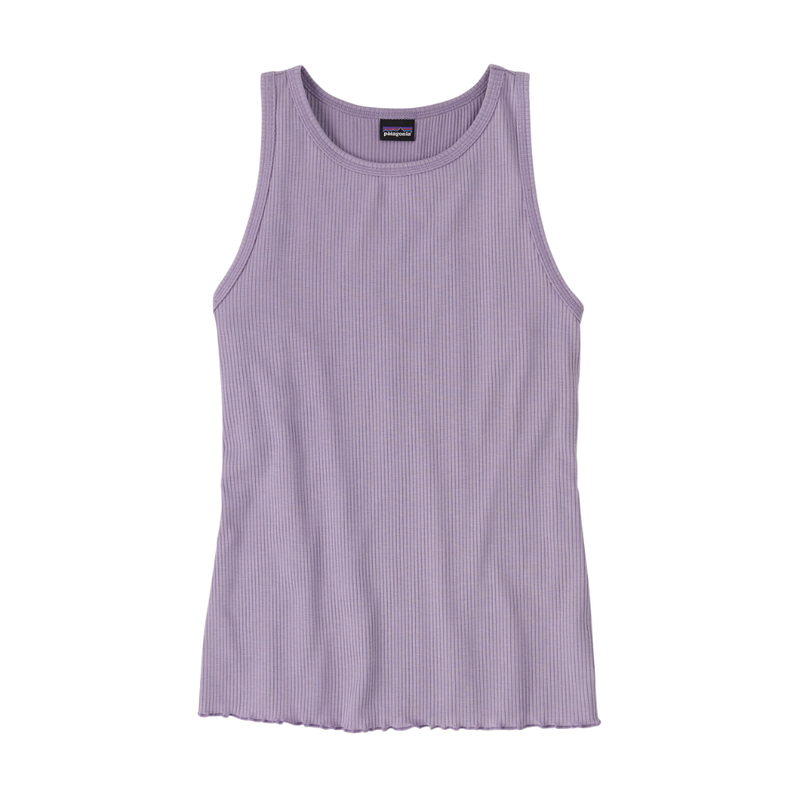 Patagonia - Ws Rib Knit Tank - Concrete Purple - Tank Top