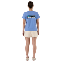 Patagonia - Ws P-6 Logo Responsibili-Tee - Abundant Blue - T-Shirt
