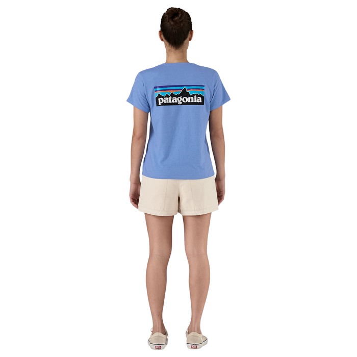 Patagonia - Ws P-6 Logo Responsibili-Tee - Abundant Blue - T-Shirt