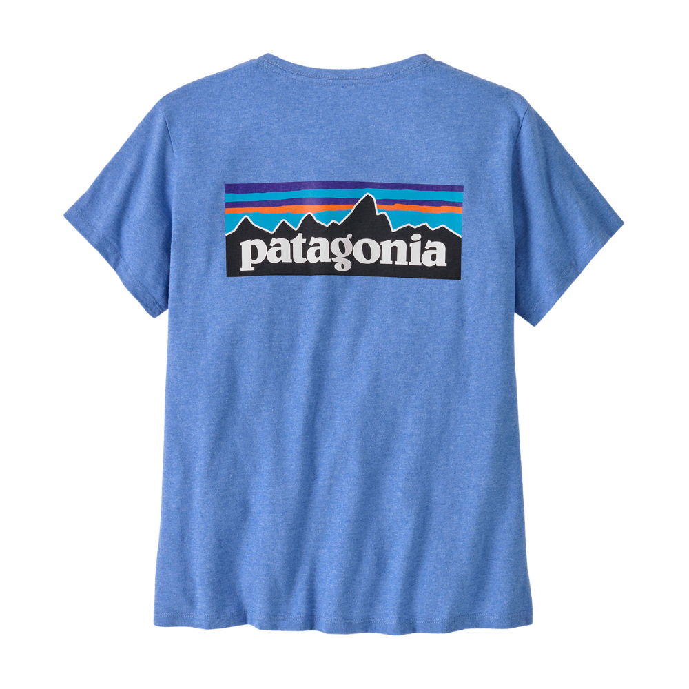 Patagonia - Ws P-6 Logo Responsibili-Tee - Abundant Blue - T-Shirt