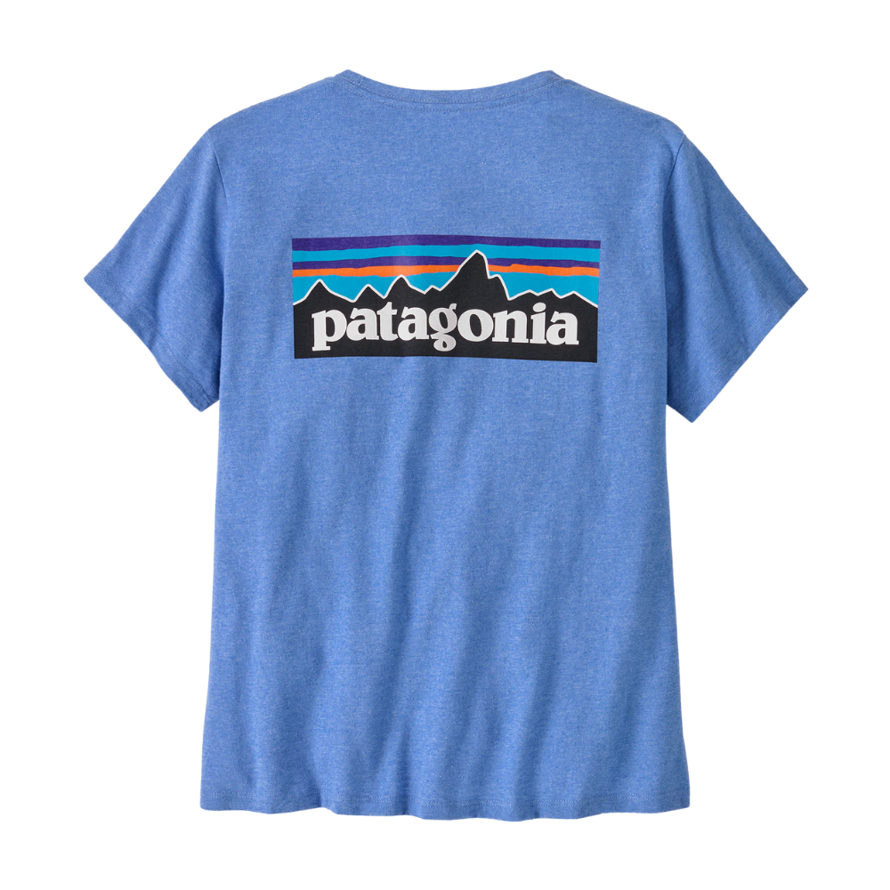 Patagonia - Ws P-6 Logo Responsibili-Tee - Abundant Blue - T-Shirt