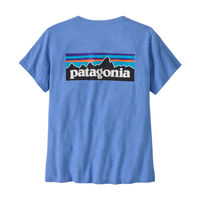 Patagonia - Ws P-6 Logo Responsibili-Tee - Abundant Blue - T-Shirt