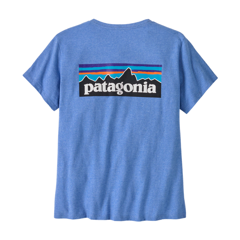 Patagonia - Ws P-6 Logo Responsibili-Tee - Abundant Blue - T-Shirt