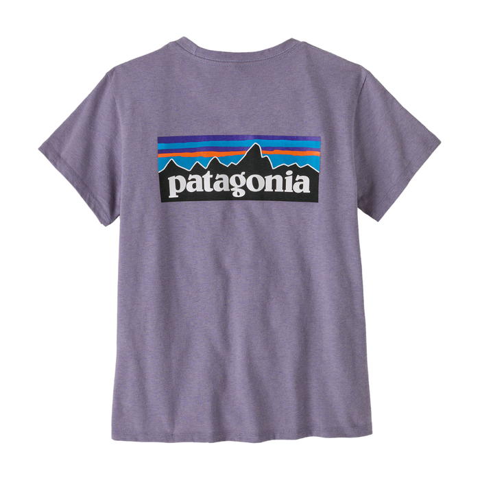 Patagonia - Ws P-6 Logo Responsibili-Tee - Concrete Purple - T-Shirt