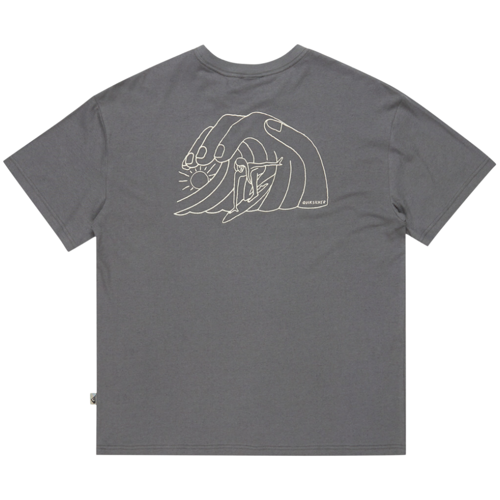 Quiksilver - CL Freedom Swell SS - Iron Gate - T-Shirt