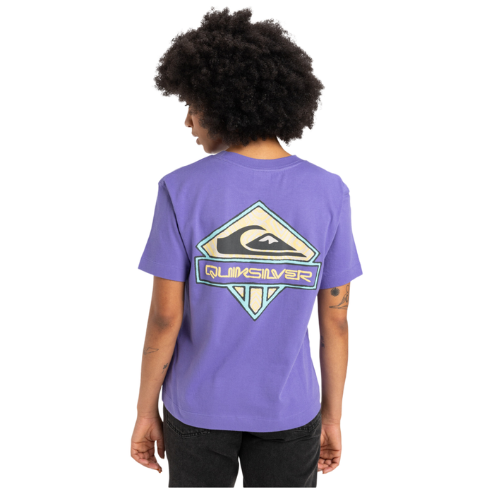 Quiksilver - Standard SS Tee - Dusted Peri - T-Shirt