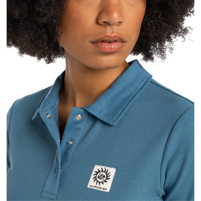 Quiksilver - Nightcall Polo - Real Teal - Polo Kurzarm