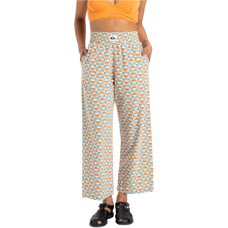 Quiksilver - Honolulu Pant - Brittanyblueflorever - Stoffhose